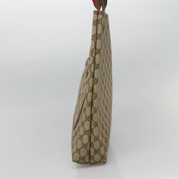 GUCCI GG Supreme Web Sherry Line Tote Bag Pvc Beige 002 123 002 123 - Picture 5 of 16